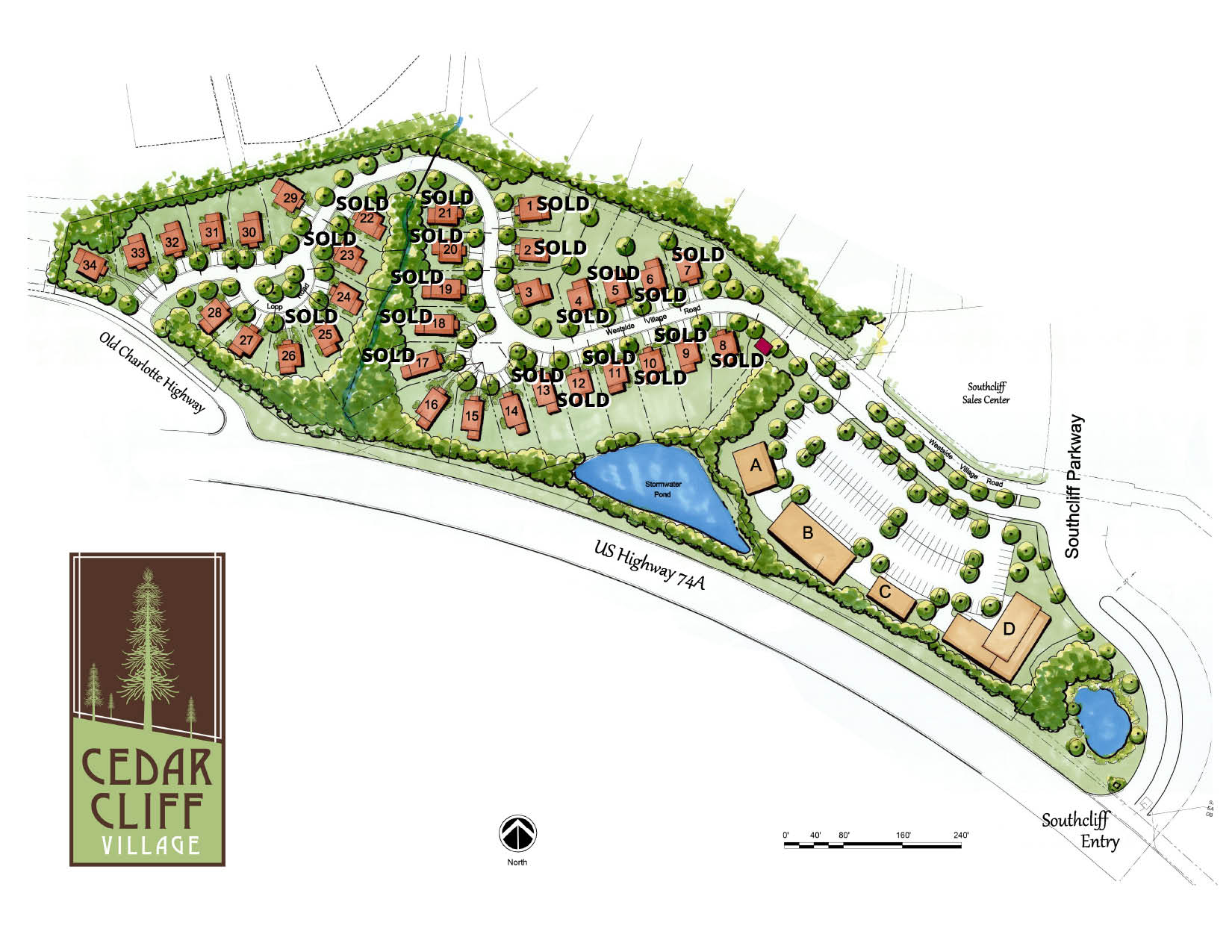 Cedar Cliff Village Site Plan