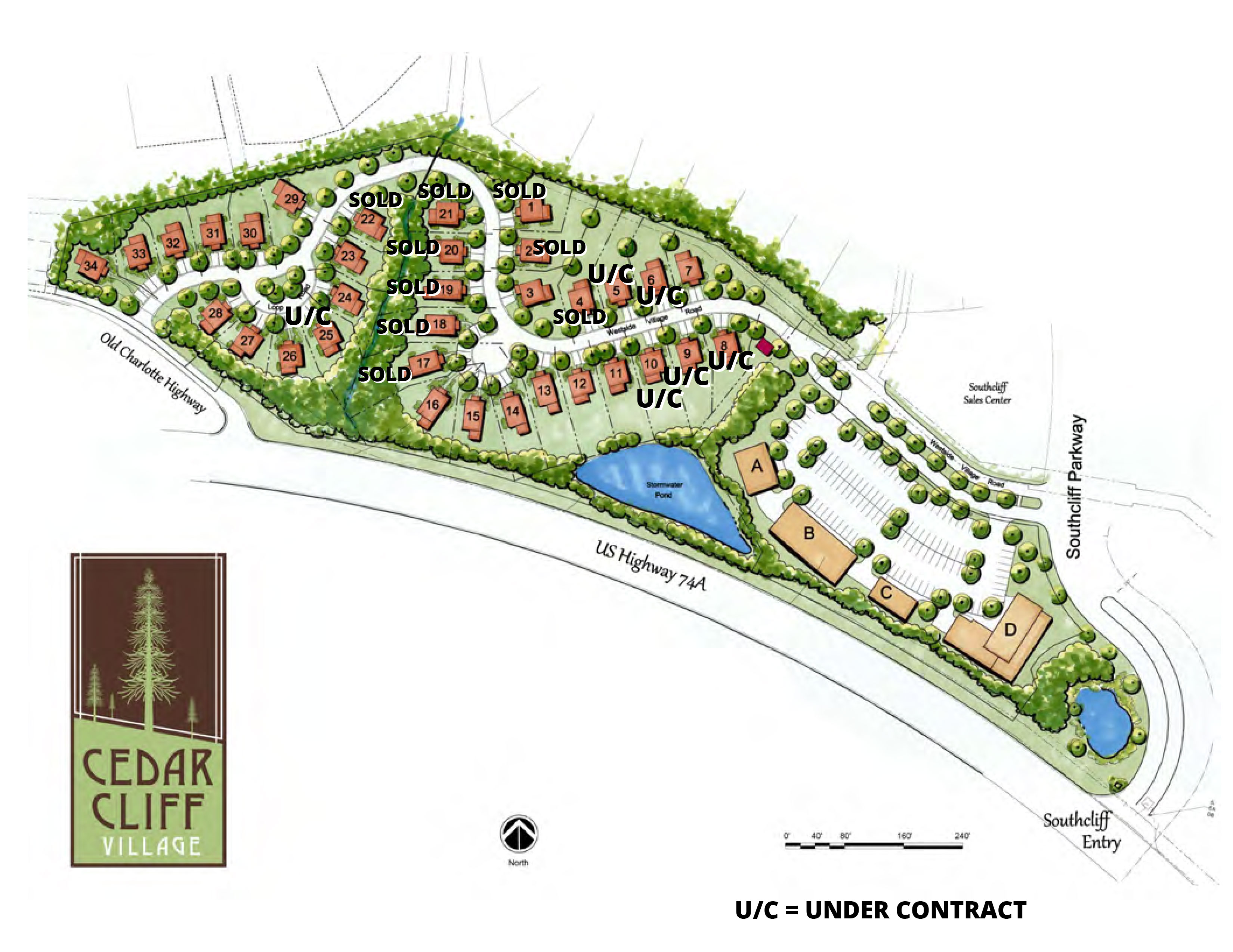 Cedar Cliff Village Site Plan
