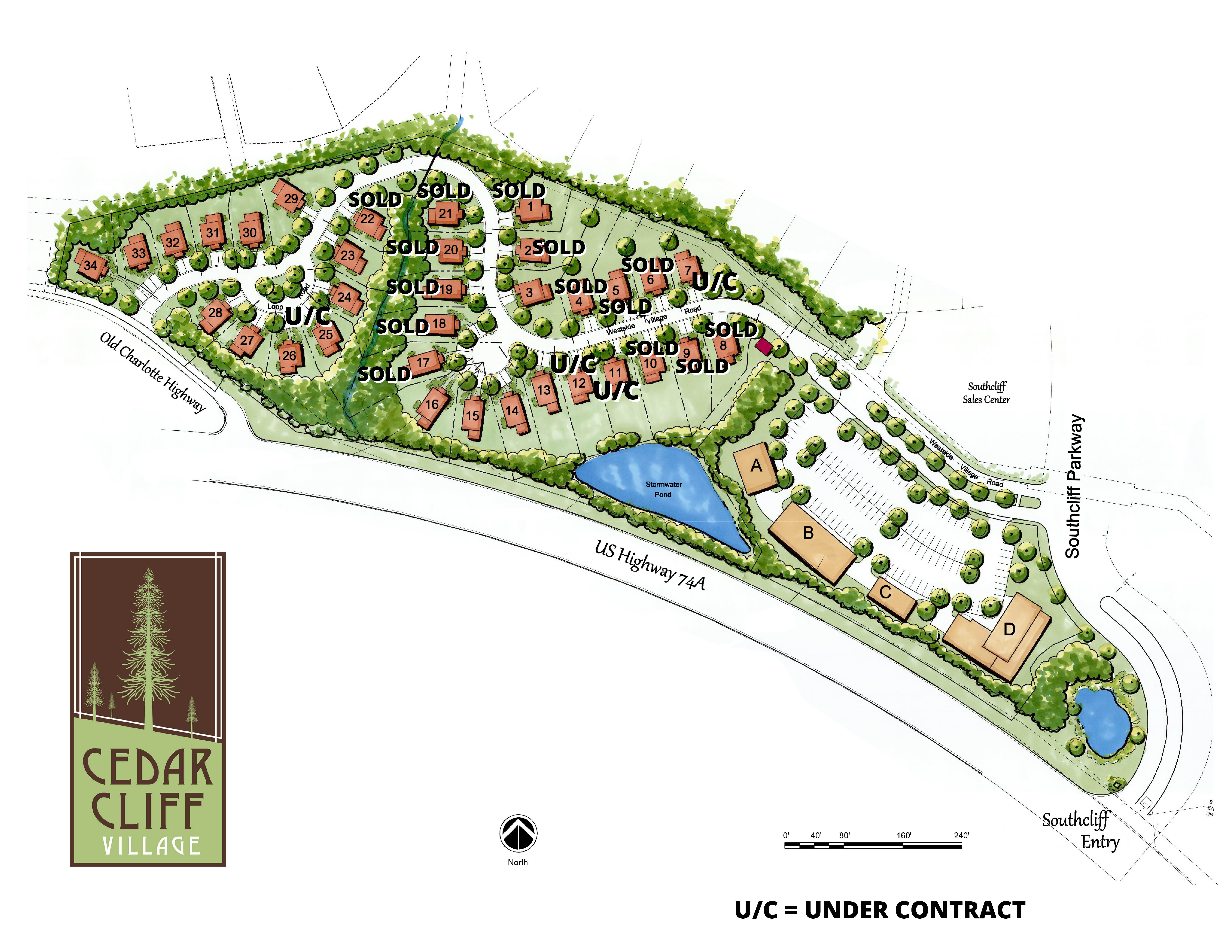 Cedar Cliff Village Site Plan